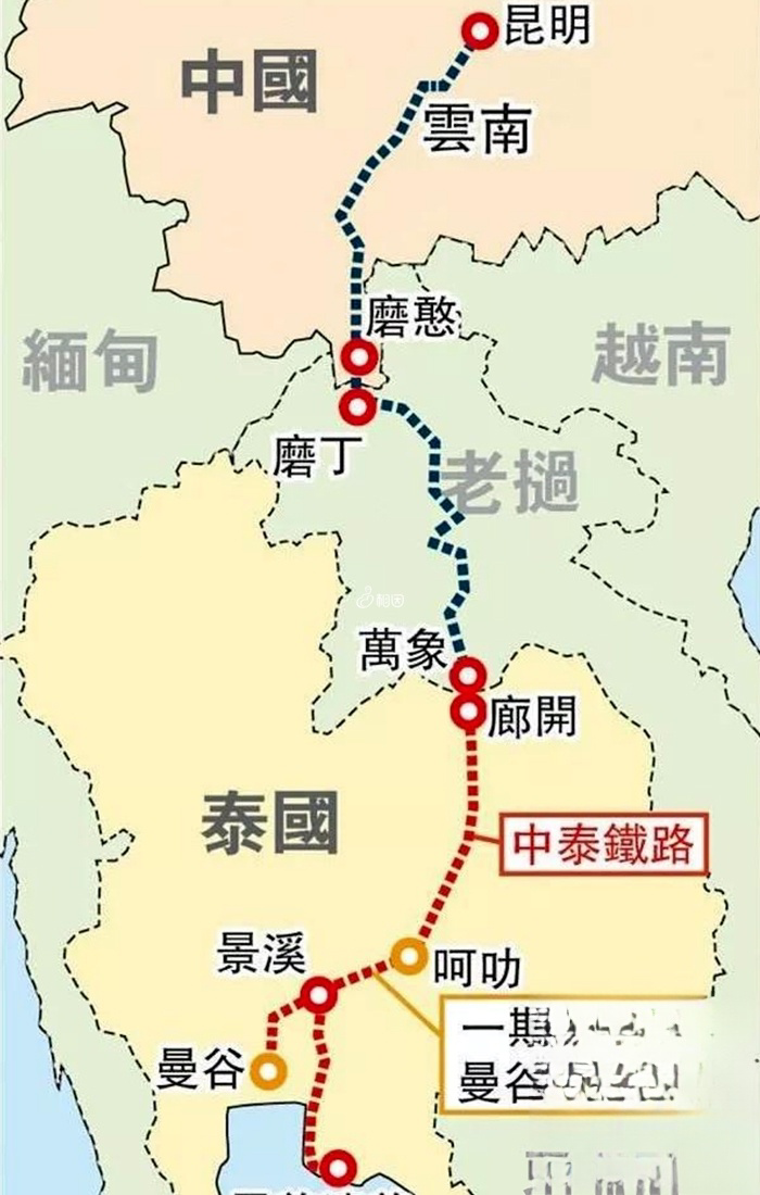 中泰铁路线