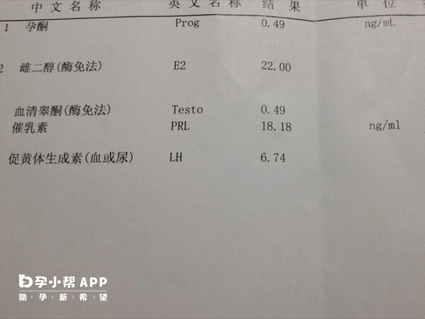 雌二醇数值过高可能存在内分泌疾病